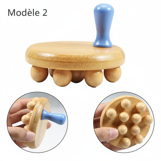 Masseur Manuel En Bois Champignon