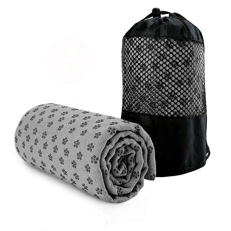Serviette Antidérapante Pour Tapis De Yoga