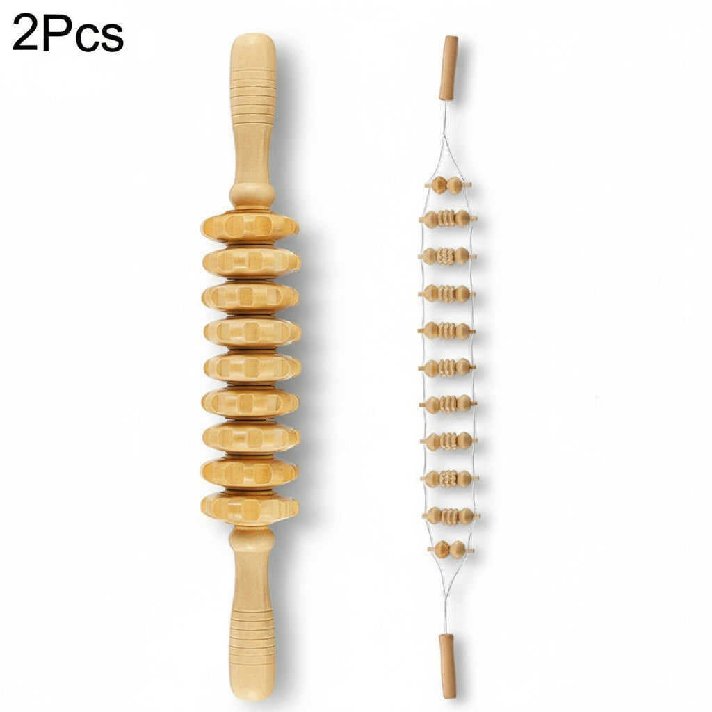 Rouleau Massage En Bois