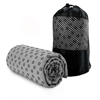 Serviette Antidérapante Pour Tapis De Yoga