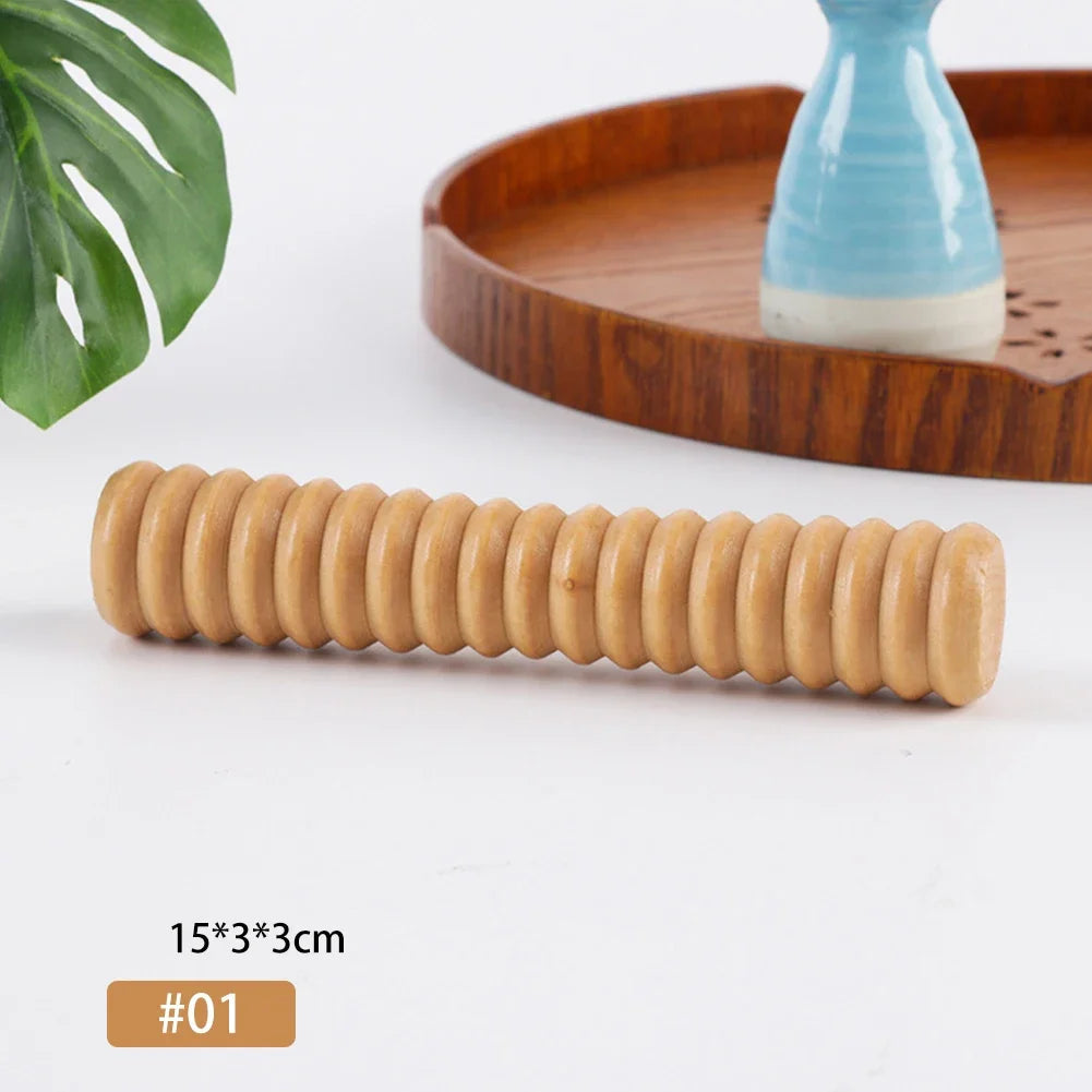 Rouleau De Massage En Bois