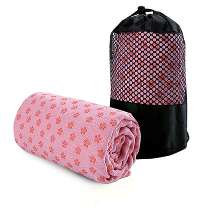 Serviette Antidérapante Pour Tapis De Yoga