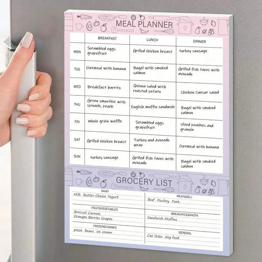 Planificateur De Repas Aimanté