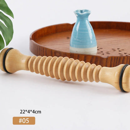Rouleau De Massage En Bois