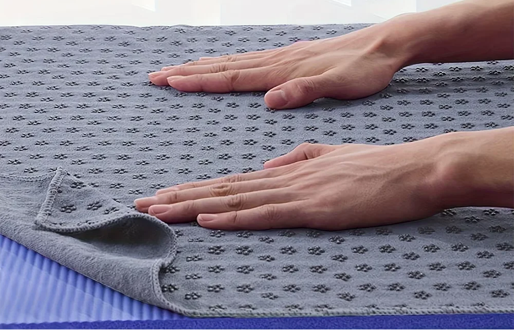 Serviette Antidérapante Pour Tapis De Yoga