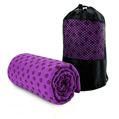 Serviette Antidérapante Pour Tapis De Yoga