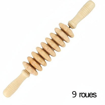Rouleau De Massage En bois